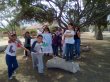 Actividad de los niños Pintando mi Santuario