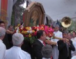 La fiesta del 18 de octubre en el Santuario de Bellavista en Chile