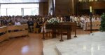 Gran cantidad de gente acompañó al padre Jaime Fernández en su funeral